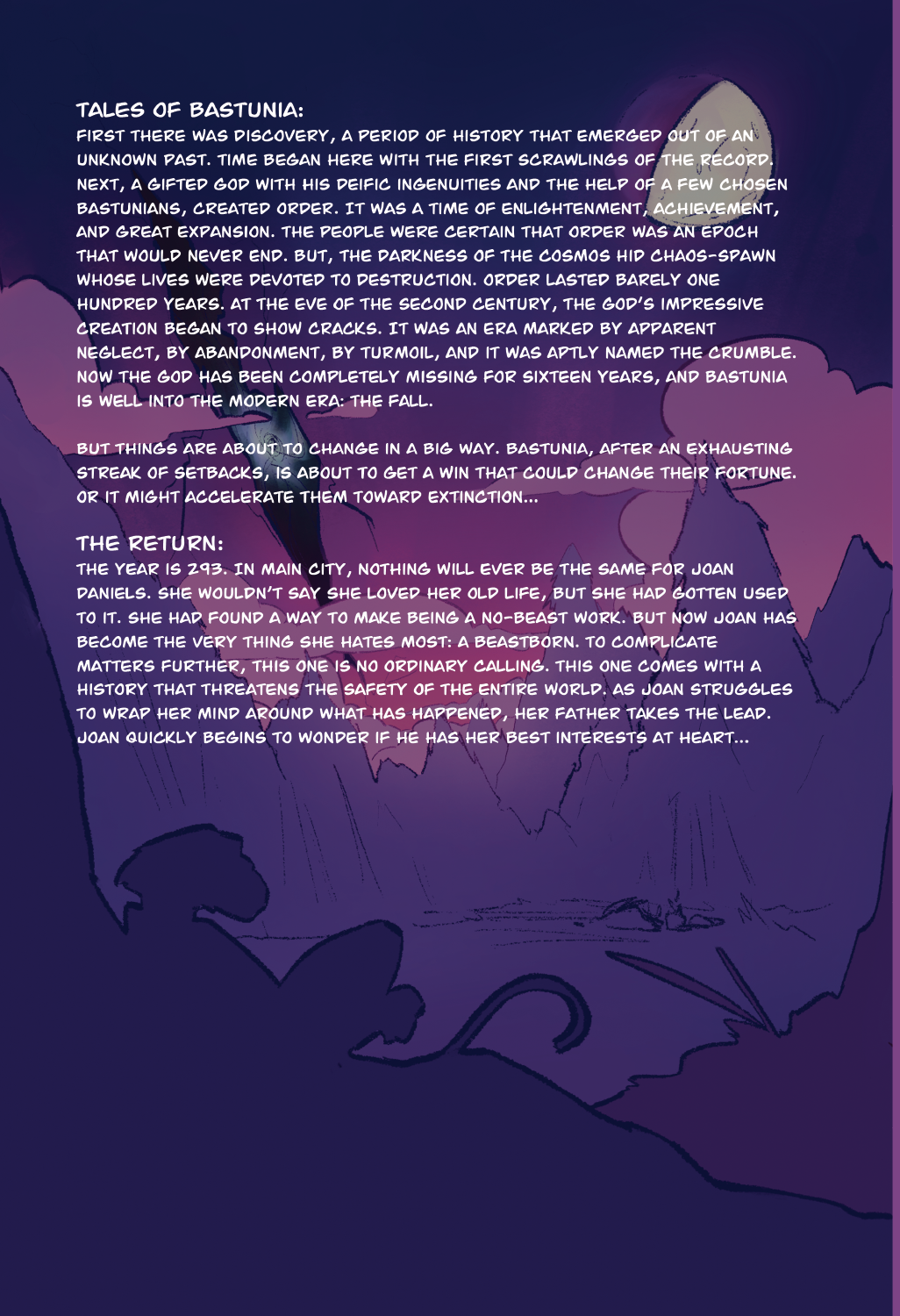 Tales of Bastunia: "The Return" (Book 2)